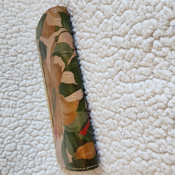 Patricia Nash Hawaiian Lili Floral Italian Leather Velour Lined Wallet - Picture 4 of 8